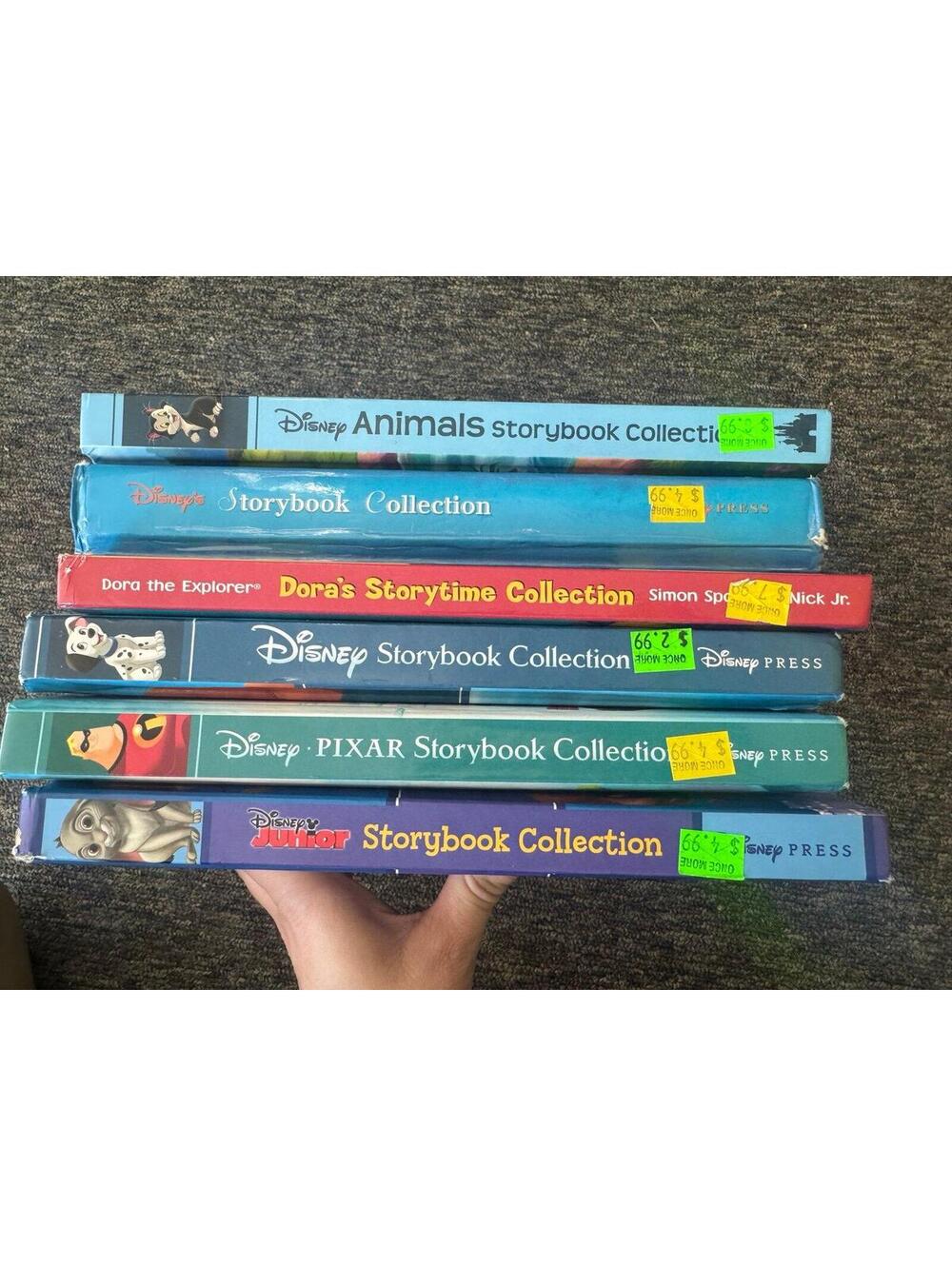 Disney storybook collection lot bundle of 6